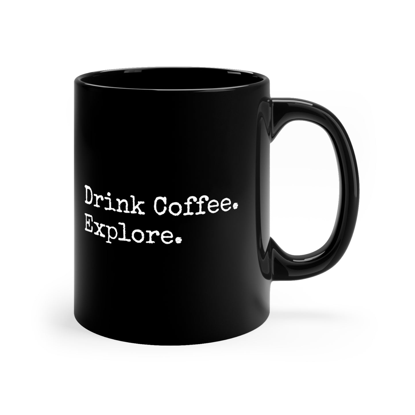 Blueroot Coffee Logo 11oz Black Mug