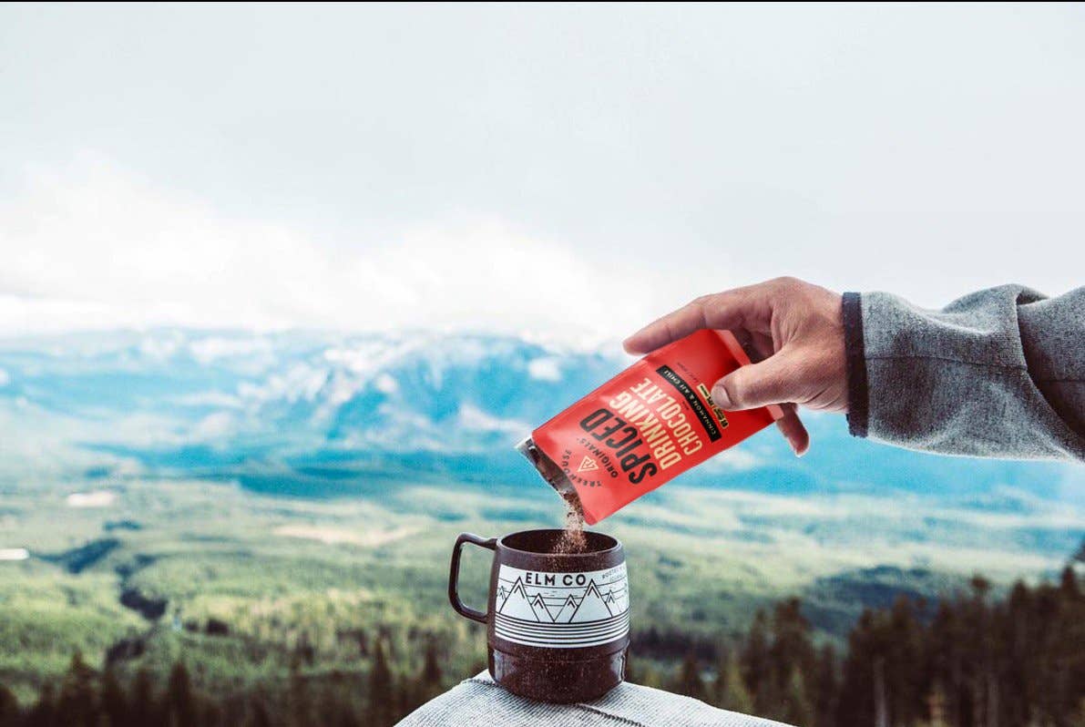 Cinnamon Chili Organic Dark Hot Chocolate, Single Serving