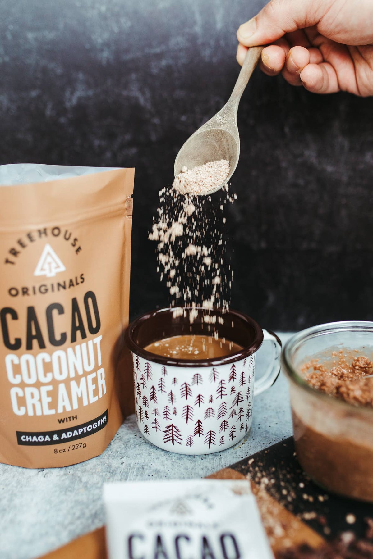 Cacao Vegan Coconut Creamer Bulk | Treehouse Originals