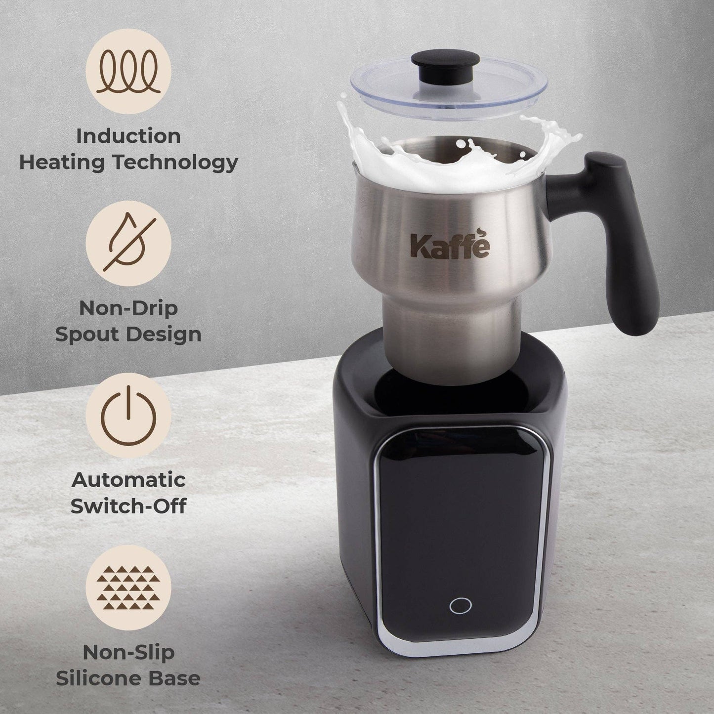 Pour-in Premium Milk Frother w/ Digital Screen