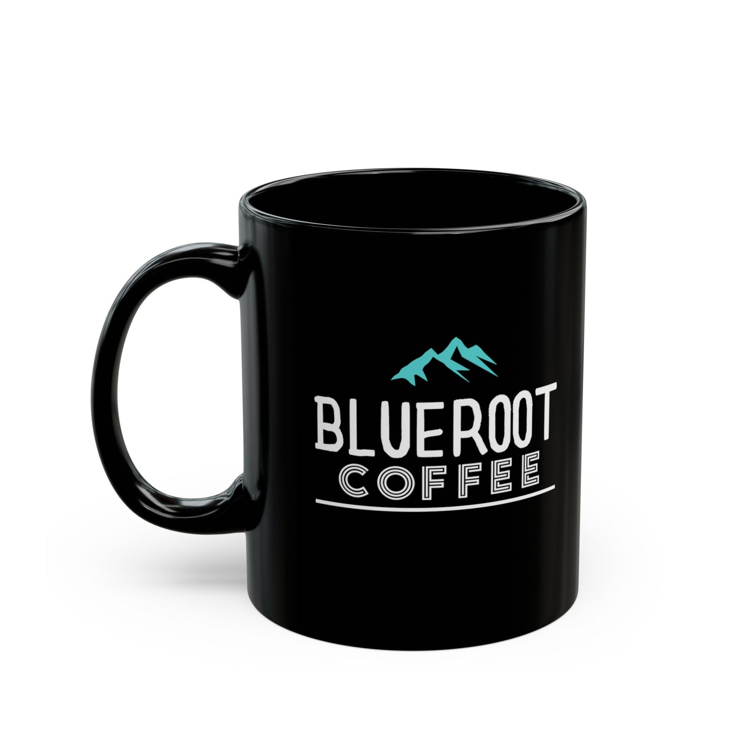 Drink Coffee. Explore. — Black Ceramic Coffee Mug